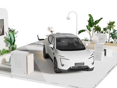 现代汽车展厅展览