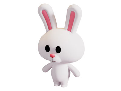 现代兔子儿童玩偶玩具