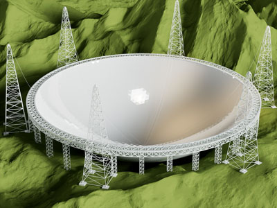 现代天眼 户外建筑