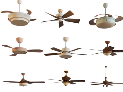 现代吊扇灯 吊灯