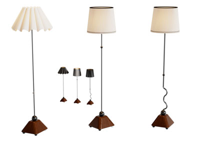 现代复古落地灯