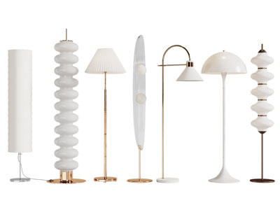 现代轻奢落地灯