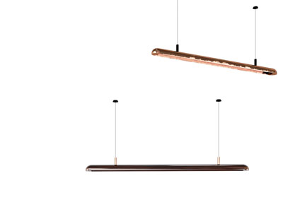 现代一字型办公吊灯