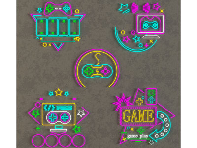 现代霓虹灯 墙饰 装饰灯