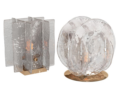 现代轻奢水晶灯罩台灯