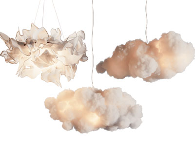 现代云朵造型吊灯
