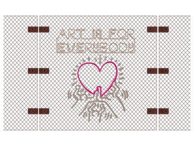 工业风loft金属网 霓虹灯 装饰灯 墙饰