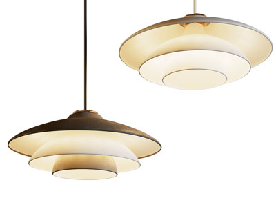 现代三层套叠灯罩吊灯