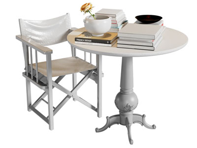 美式休闲桌椅组合