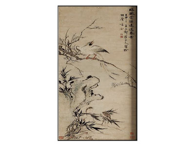 新中式装饰挂画3d模型 新中式装饰挂画