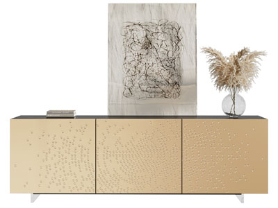 现代电视柜 装饰画3d模型 现代电视柜 装饰画