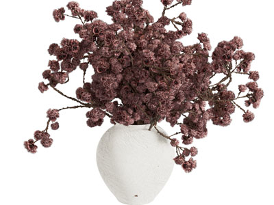 侘寂风花瓶花卉