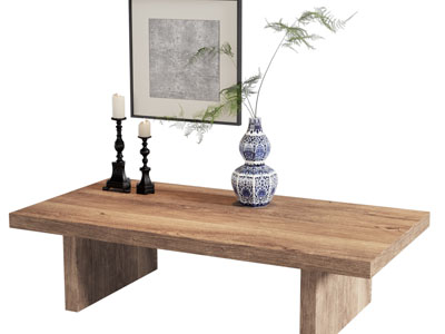 法式烛台 陶瓷花瓶 装饰挂画