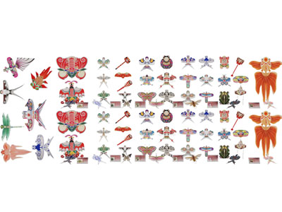 新中式风筝 墙饰