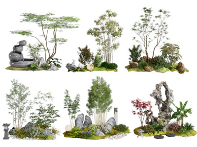 新中式景观园艺小品