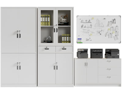 现代金属办公文件收纳柜 办公电器