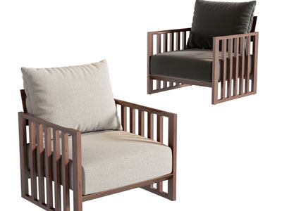 新中式休闲椅子