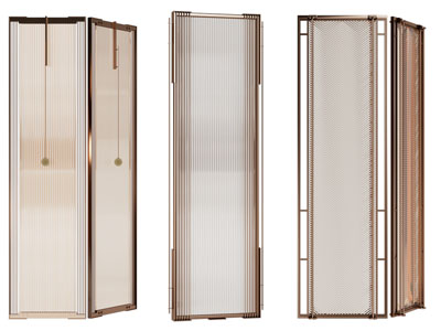 新中式屏风3d模型 新中式屏风