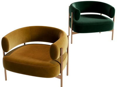 现代轻奢休闲椅子