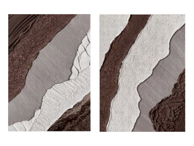 侘寂风装饰挂画 肌理画3d模型 侘寂风装饰挂画 肌理画