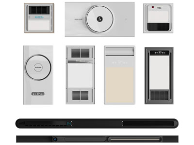 现代暖风扇 中央空调 线形浴霸