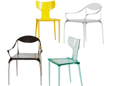 现代亚克力休闲椅子 餐椅