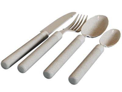 现代刀叉勺子餐具组合
