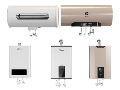 现代电热水器 燃气热水器 厨房家用电器