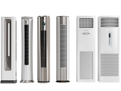 现代圆柱形空调