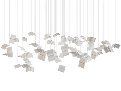 现代书本垂线吊灯