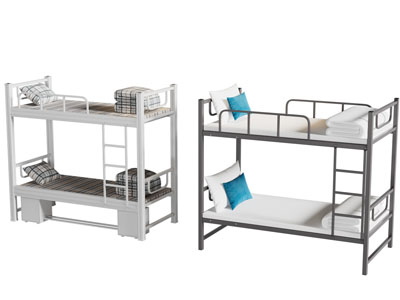 现代学生宿舍上下床