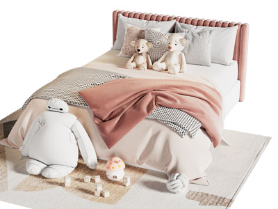 现代儿童床 双人床