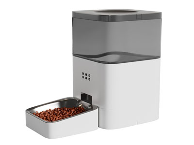 现代自动智能投喂猫粮机 生活用品