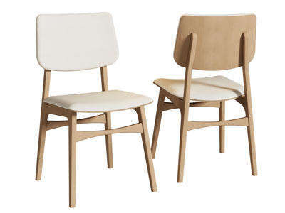 现代木质休闲椅子 餐椅