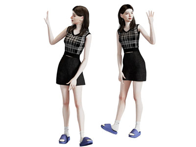 现代女孩 女人 人物