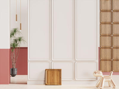 现代轻奢背景墙 护墙板3d模型 现代轻奢背景墙 护墙板