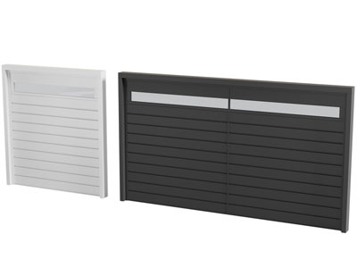 现代大门 卷闸门 升降门 防盗门3d模型 现代大门 卷闸门 升降门 防盗门