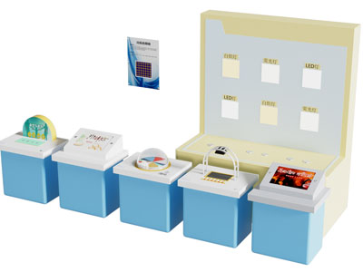 现代展示台 展示墙 教学用具3d模型 现代展示台 展示墙 教学用具