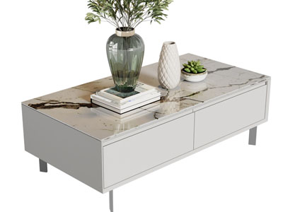 现代长方形茶几