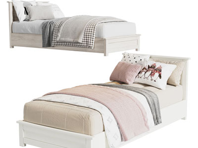 现代单人床 儿童床