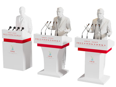 现代讲桌 会议桌 讲台3d模型 现代讲桌 会议桌 讲台