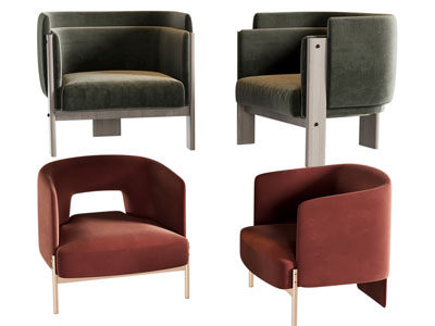 现代轻奢休闲椅子 休闲沙发