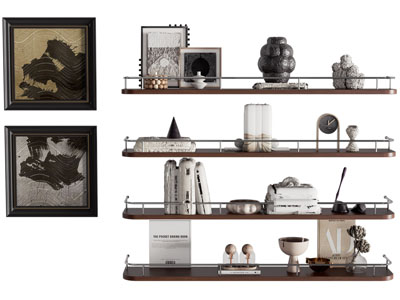 现代装饰品摆件组合