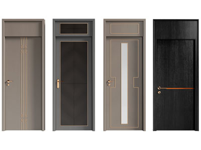 新中式平开门 房门 木门