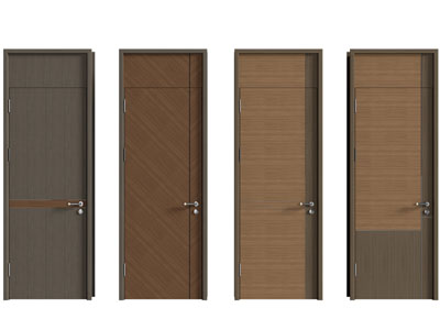 现代木门 房门 平开门