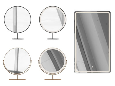 现代化妆梳妆镜子 装饰镜子 墙饰