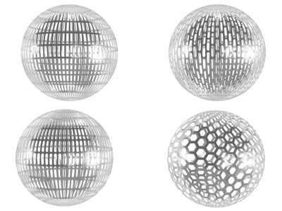 现代金属网 金属系列3d模型 现代金属网 金属系列