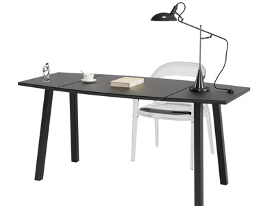 现代书桌椅组合3d模型 现代书桌椅组合