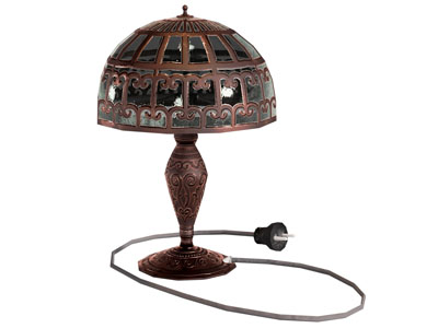 欧式中古风台灯