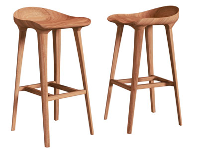 北欧实木吧椅吧凳